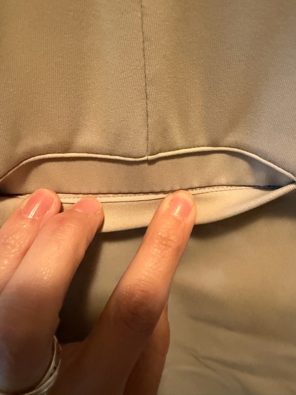 lululemon athletica daydrift straight Leg Trousers in Light Beige short - Picture 8 of 10